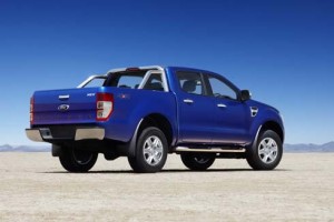 Ford Ranger Pickup Truck ด้านหลัง