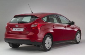 Ford Focus Econetic ด้านหลัง