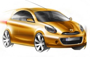 Nissan Micra March Sketch