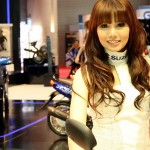 Pretty Suzuki Motorcycle at Motor Show (1)