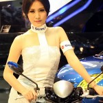 Pretty Suzuki Motorcycle at Motor Show (2)