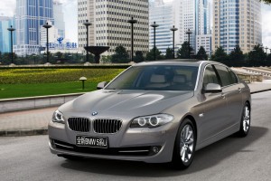 ฺฺBMW Series 5 Sedan Long Wheelbase สำหรับจำหน่ายในประเทศจีน