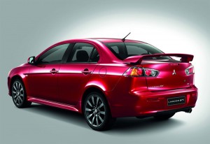 New Mitsubishi Lancer Ex ด้านหลัง