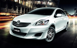 Toyota Vios TRD Sportivo ด้านหน้า