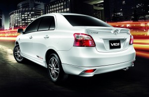 Toyota Vios TRD Sportivo ด้านหลัง