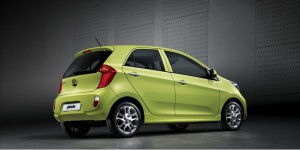 Kia Picanto K1 ด้านหลัง