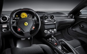 ภายใน Ferrari 599 GTO