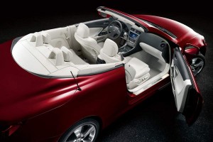 ภายใน Lexus IS 250c