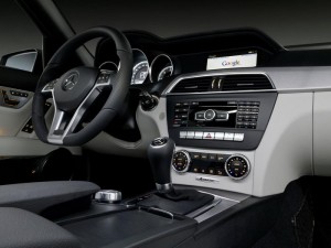 ภายใน Mercedes Benz C-Class Facelift 2012