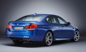 BMW M5 2012-Back