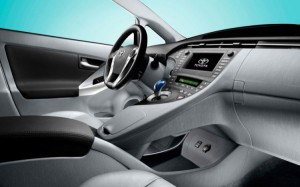 ภายใน Toyota Prius Hybrid 2012