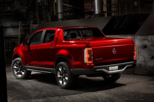 Holden Colorado 2012-Back