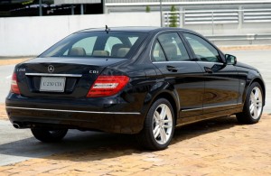 Mercedes-Benz C 250 CDI-Rear View