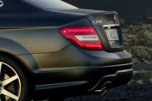 Mercedes Benz C-Class Coupe 2012-Back