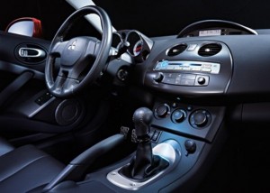 ภายใน Mitsubishi Eclipse 2012