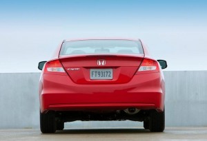 Honda Civic Coupe 2012 - Rear View