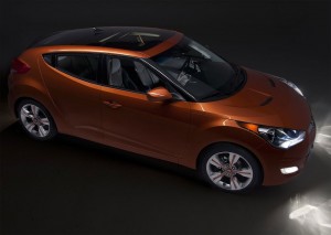 Hyundai Veloster 2012-ด้านข้าง