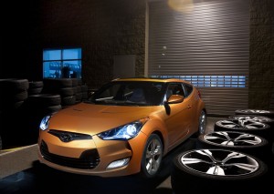 Hyundai Veloster 2012-ด้านหน้า