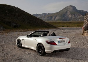 Mercedes Benz SLK 55 AMG - ด้านหลัง