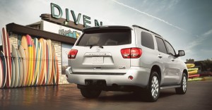 Toyota Sequoia 2012_Rear View