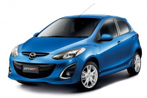 mazda 2 Sports-Blue Color