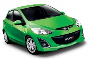 mazda 2 Sports-Green Color