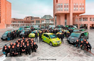 Mercedes Benz B-Class F-CELL กับคณะสื่อมวลชน