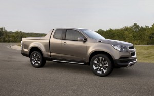 ด้านข้าง Chevrolet Colorado 2012