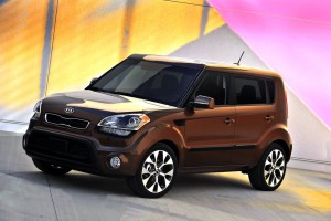 ด้านหน้า Kia Soul 2012