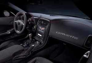 ภายใน Chevrolet Corvette Z06 Centennial Edition 2012