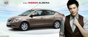 Nissan Almera and Dome