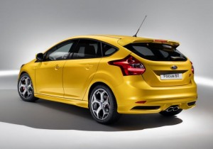 ด้านหลัง Ford Focus ST 2012 เวอร์ชั่นสปอร์ต