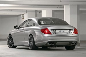 ด้านหลัง Mercedes Benz CL63 AMG