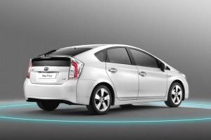 ด้านหลัง Toyota Prius 2012 ไมเนอร์เชนจ์