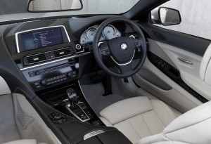 ภายใน BMW Series 6 Convertible 2012