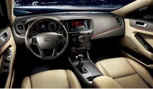 ภายใน Kia Cadenza 2012