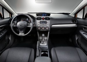 ภายใน Subaru XV 2012