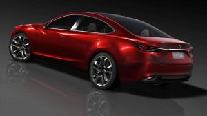 ด้านหลัง Mazda Takeri Concept