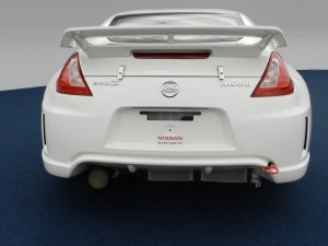 ด้านหลัง Nissan 370Z Nismo RC Racer