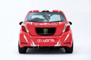 ด้านหลัง Toyota Yaris Club Racer