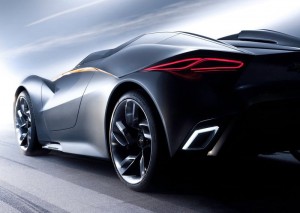 ด้านหลัง Chevrolet Miray Concept