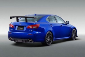 ด้านหลัง Lexus IS F