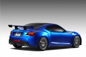 ด้านหลัง Subaru BRZ Concept Sti