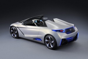 ด้านหลัง Honda EV-STER Concept