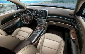 ภายใน Chevrolet Malibu ECO 2013