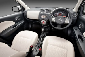 ภายใน Nissan Micra Shiro