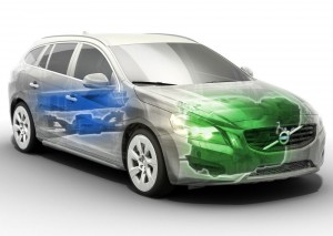 ระบบเครื่องยนต์ Volvo V60 PHEV 2013