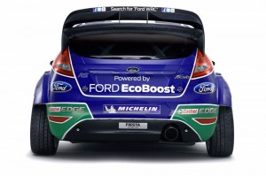 ด้านหลัง Ford Fiesta RS WRC 2012