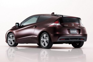 ด้านหลัง Honda CR-Z 2012