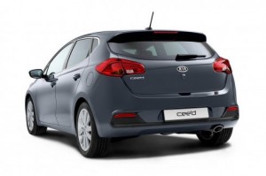 ด้านหลัง Kia Cee'd 2012